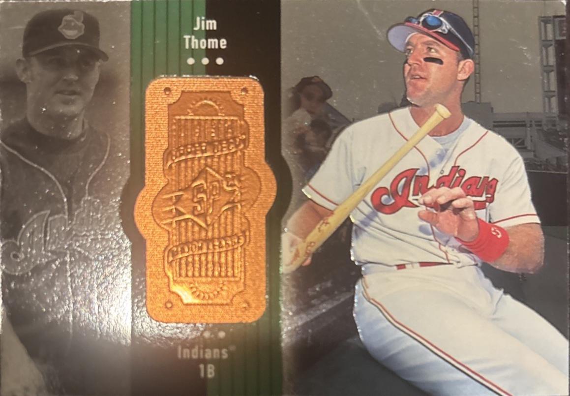 Jim Thome #78 1998 SPx Finite Baseball