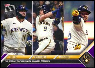 Rowdy Tellez, Brian Anderson, Garrett Mitchell