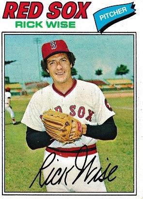 Rick Wise #455 1977 Topps Baseball