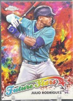 Julio Rodriguez #FSU-1 Baseball Cards 2023 Topps Chrome Update Future Stars