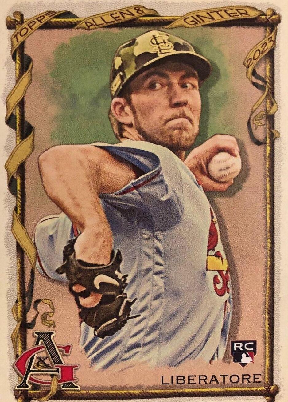 Matthew Liberatore #92 Baseball Cards 2023 Topps Allen & Ginter