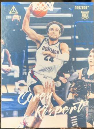 Corey Kispert #83 Basketball Cards 2021 Panini Chronicles Draft Picks