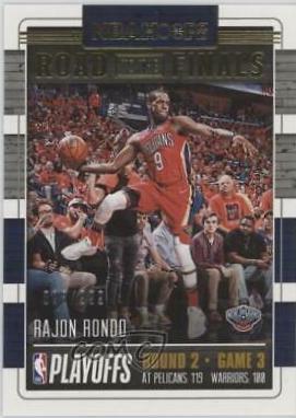 Rajon Rondo #54 2018 Panini Hoops Road To The Finals Basketball