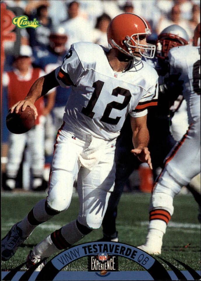 Vinny Testaverde #34 Football Cards 1996 Classic NFL Experience