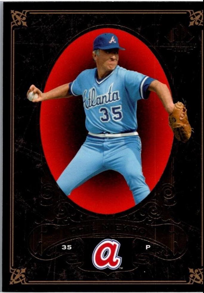 Phil Niekro Baseball Cards 2007 SP Legendary Cuts