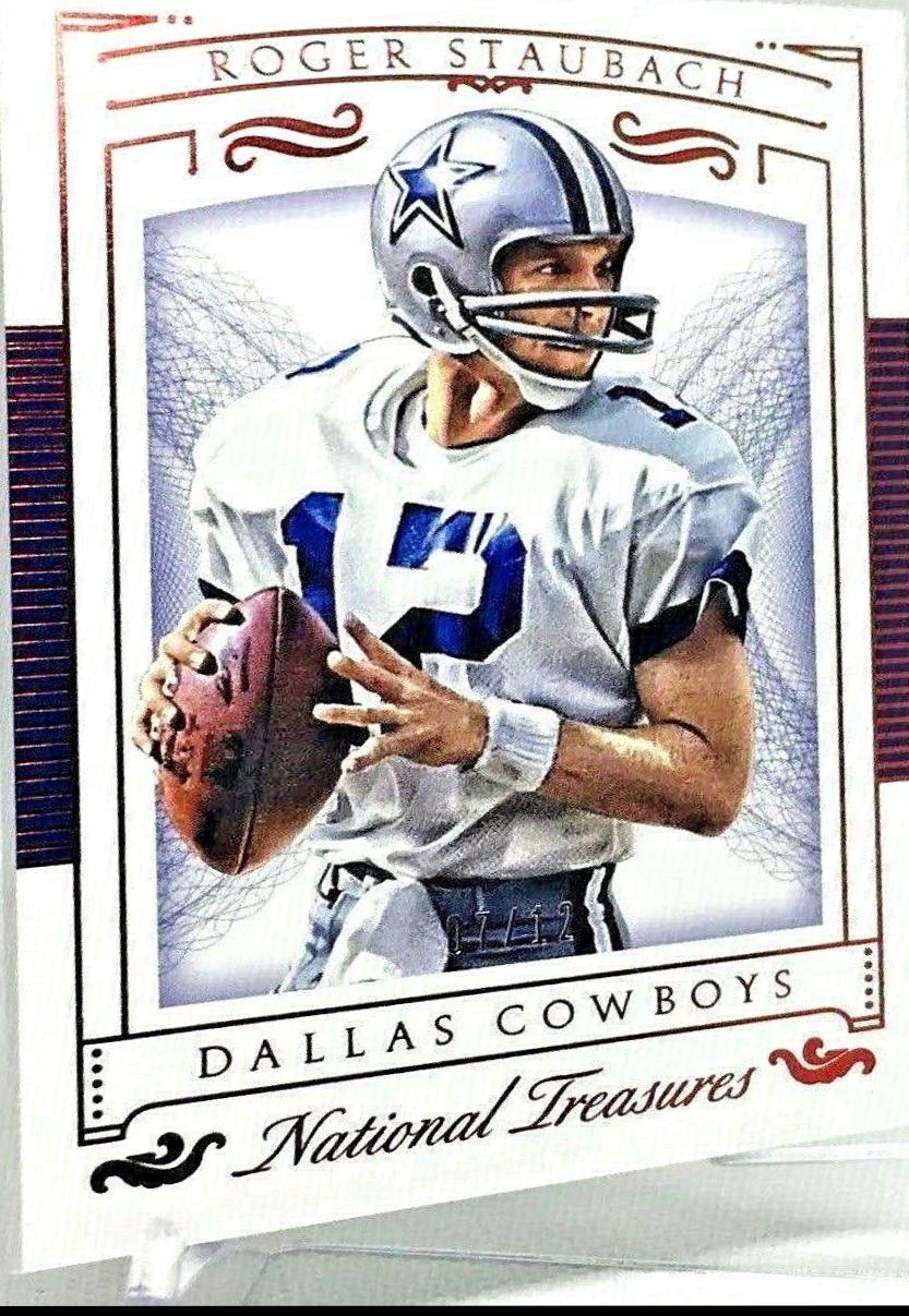 Roger Staubach #34 2015 Panini National Treasures Football