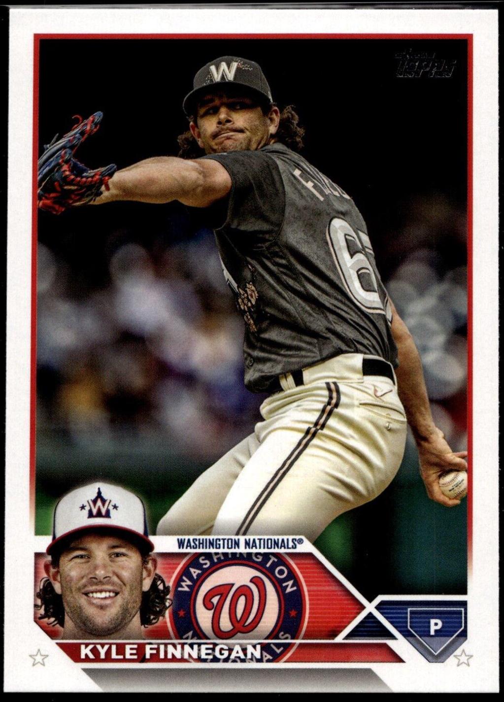 Kyle Finnegan #US249 Baseball Cards 2023 Topps Update