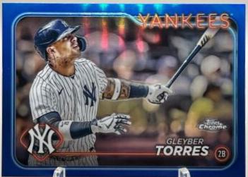 Gleyber Torres [Blue Refractor] #280