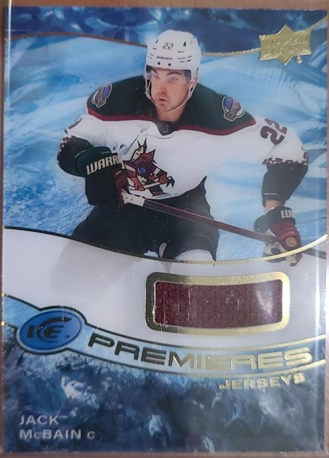 Jack McBain #IPA-JM 2022 Upper Deck Ice Hockey Premieres Jersey