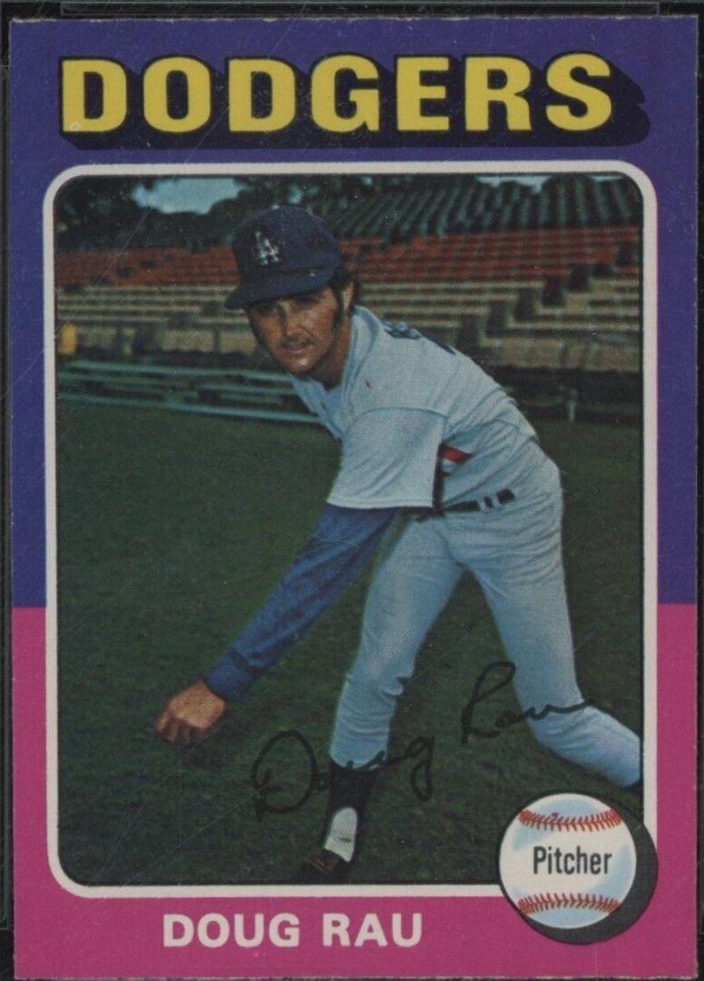 Doug Rau #269 1975 O-Pee-Chee Baseball