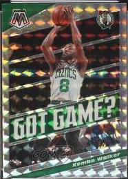 Kemba Walker #4 Basketball Cards 2019 Panini Mosaic Got Game