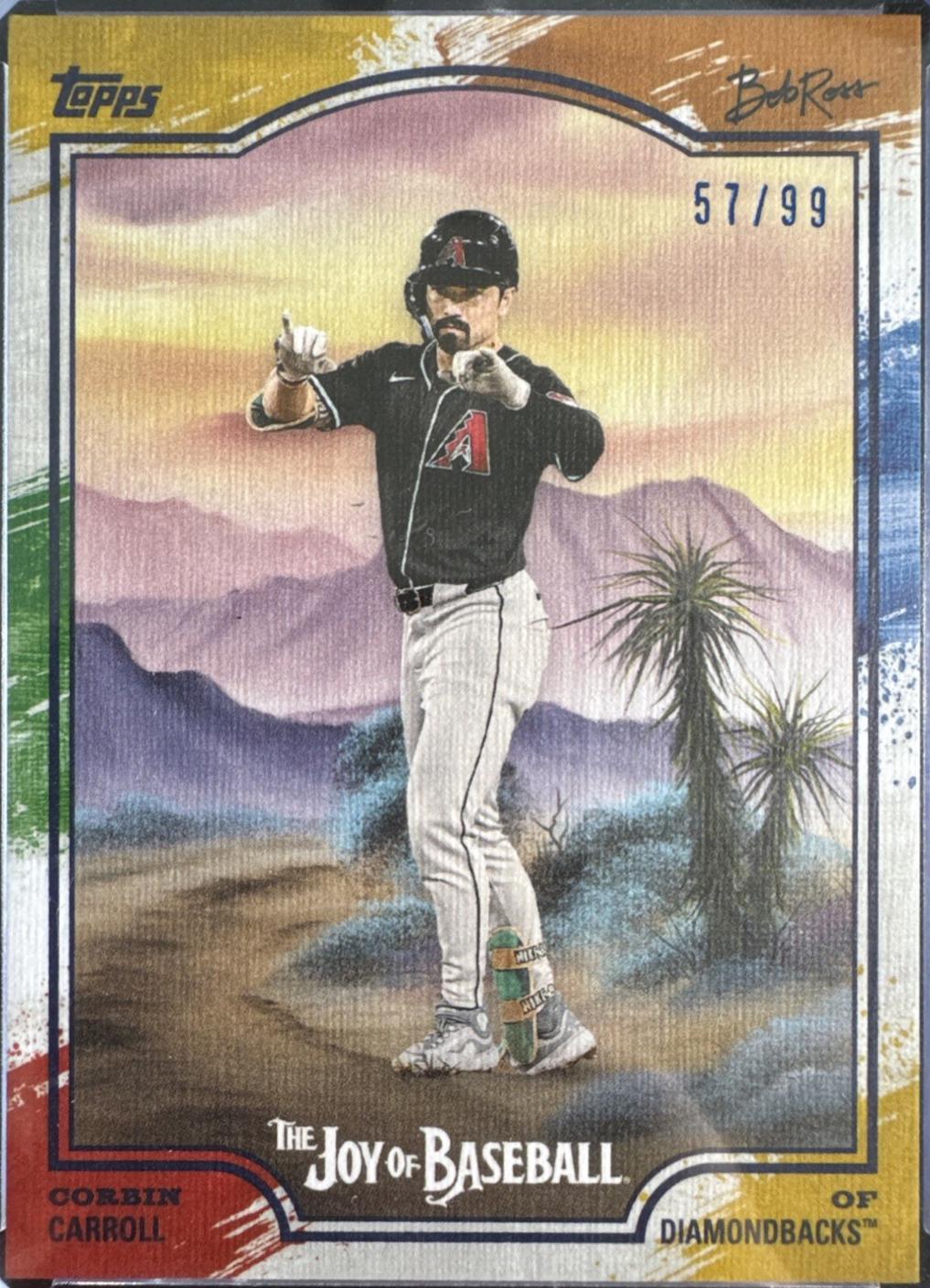 Corbin Carroll [Paint Splatter] #23