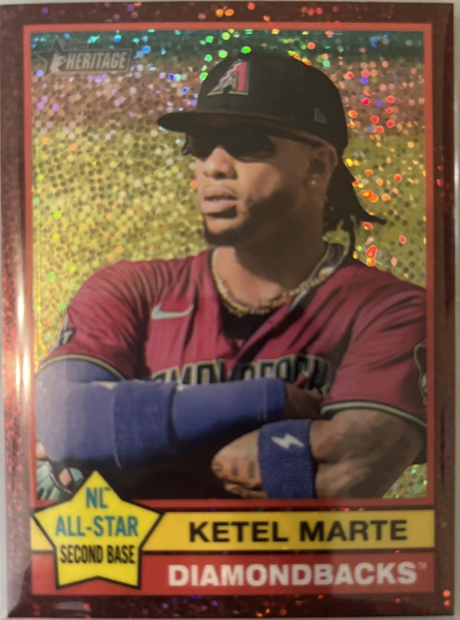 Ketel Marte [Burgundy Sparkle] #420