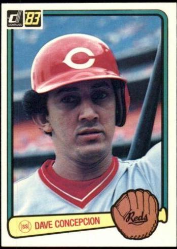 Dave Concepcion #148 1983 Donruss Baseball