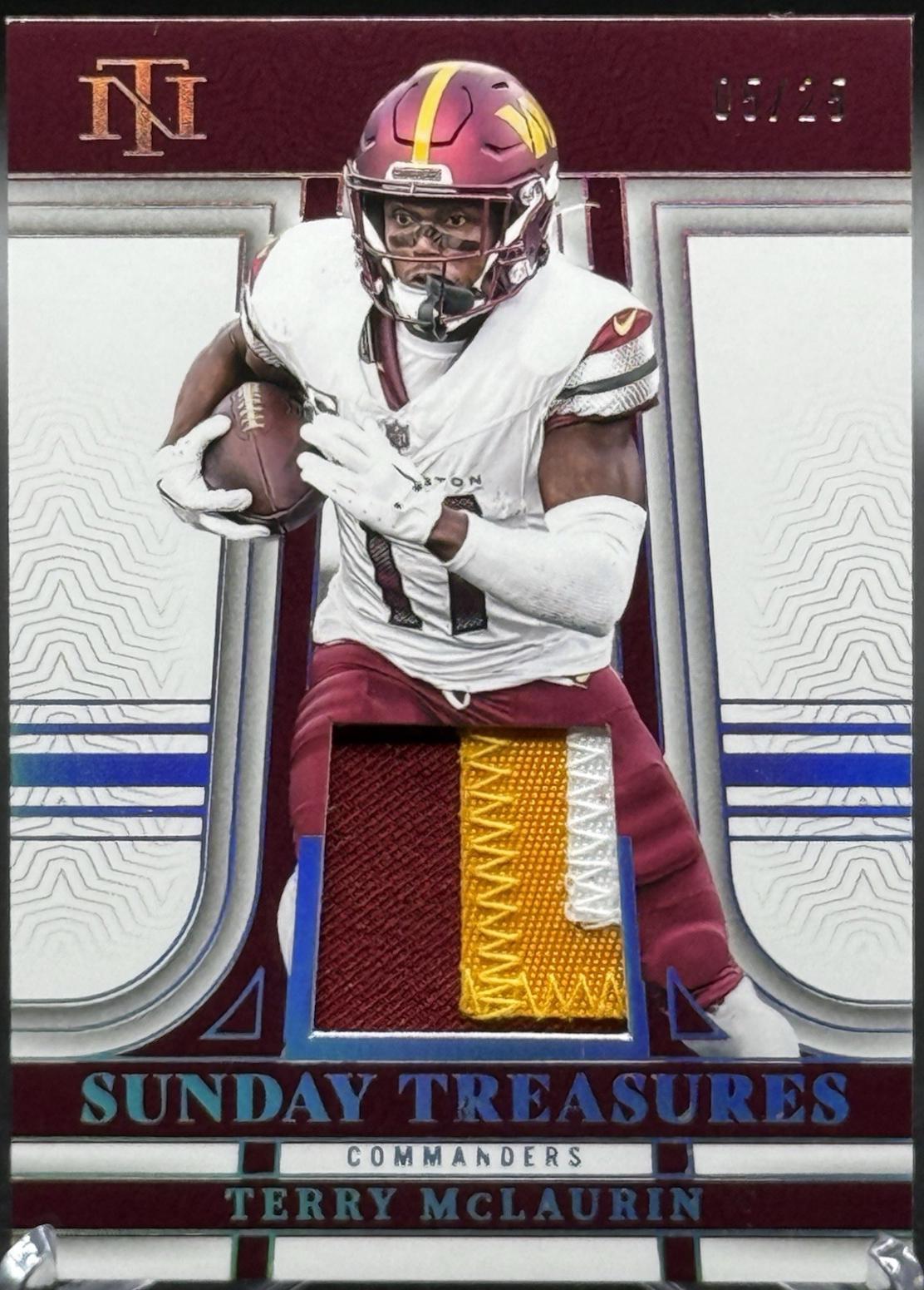 Terry McLaurin [Holo Silver Prime] #STR-TM