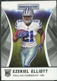 Ezekiel Elliott #186 Football Cards 2016 Panini Rookies & Stars