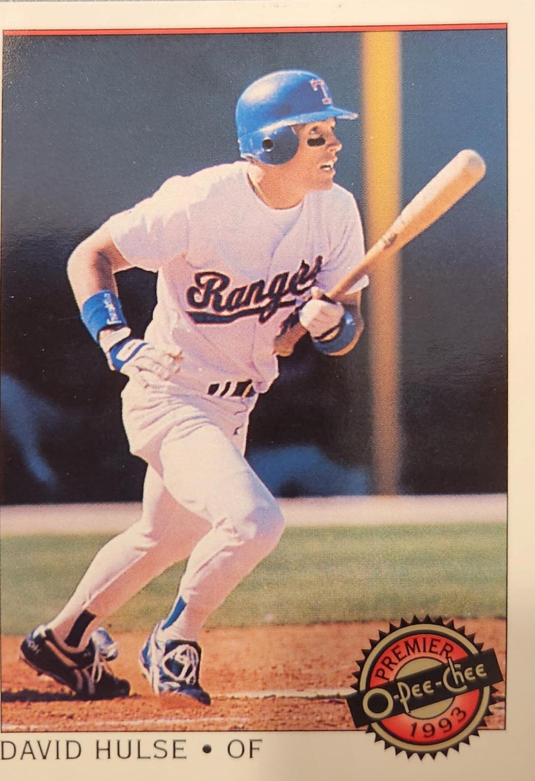 David Hulse #40 Baseball Cards 1993 O Pee Chee Premier