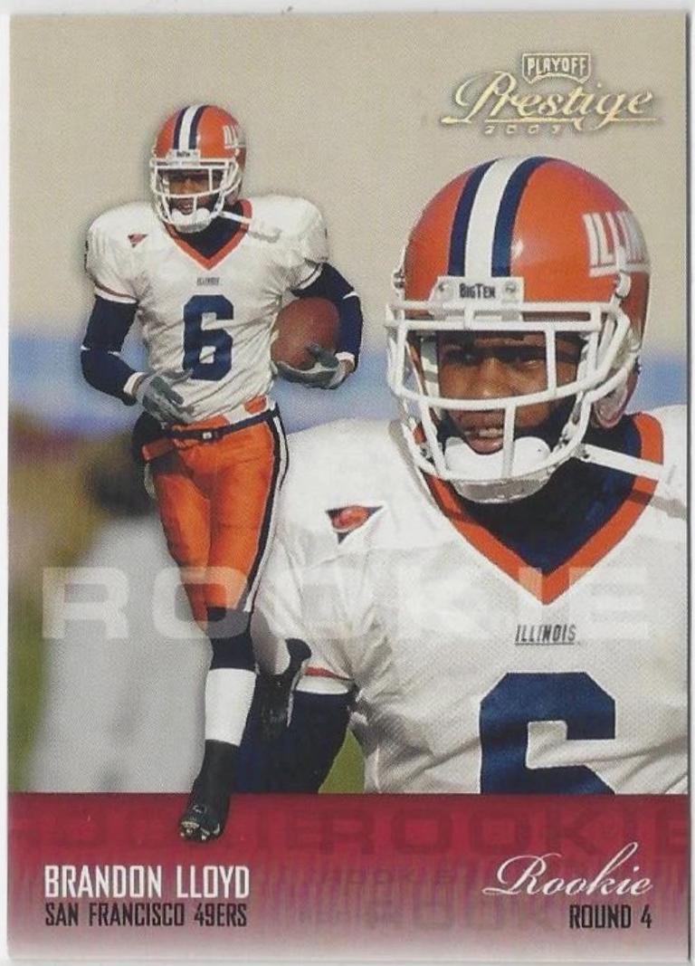 Brandon Lloyd #182 2003 Playoff Prestige Football
