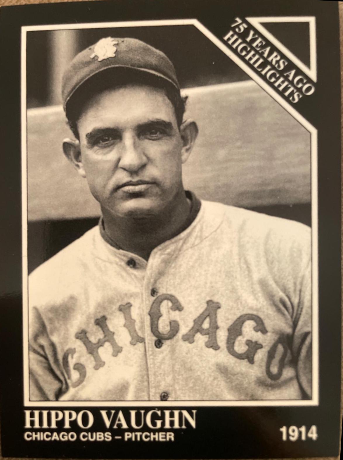 Hippo Vaughn #348 Baseball Cards 1992 Conlon Collection