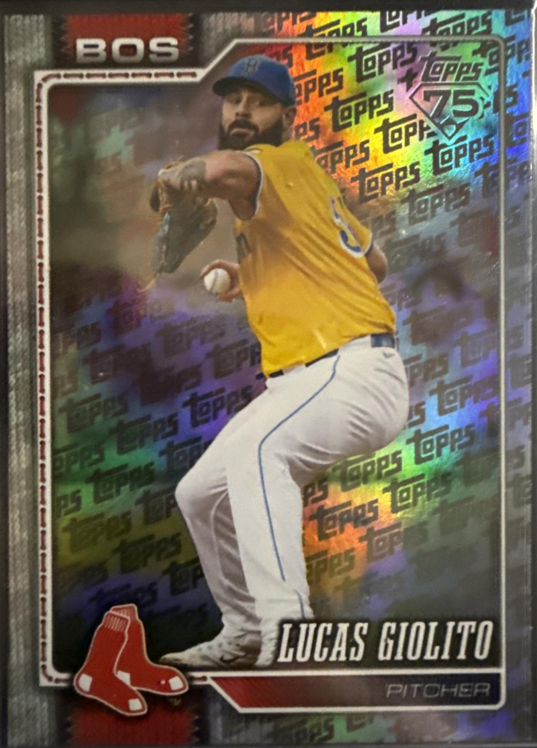 Lucas Giolito [Topps Foil Pattern] (2026 Topps)