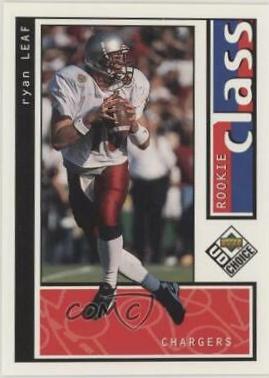 Ryan Leaf #194 Football Cards 1998 Upper Deck UD Choice