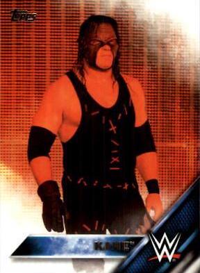 Kane #127 Wrestling Cards 2016 Topps WWE Then Now Forever