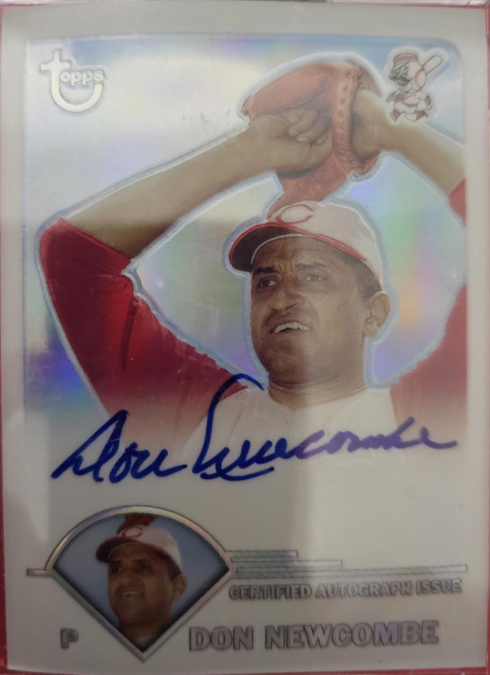 Don Newcombe #TA-DN 2003 Topps Retired Signature Edition Autograph Baseball