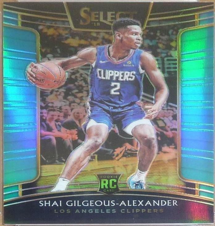 Shai Gilgeous Alexander [Light Blue Prizm] #7 Prices | 2018 Panini