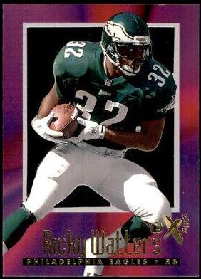 Ricky Watters #23 Football Cards 1997 Skybox E X2000