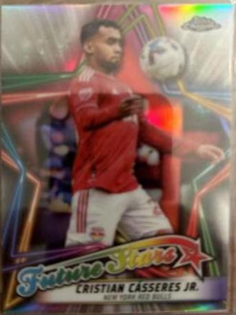Cristian Casseres Jr. #FS-11 Soccer Cards 2022 Topps Chrome MLS Future Stars