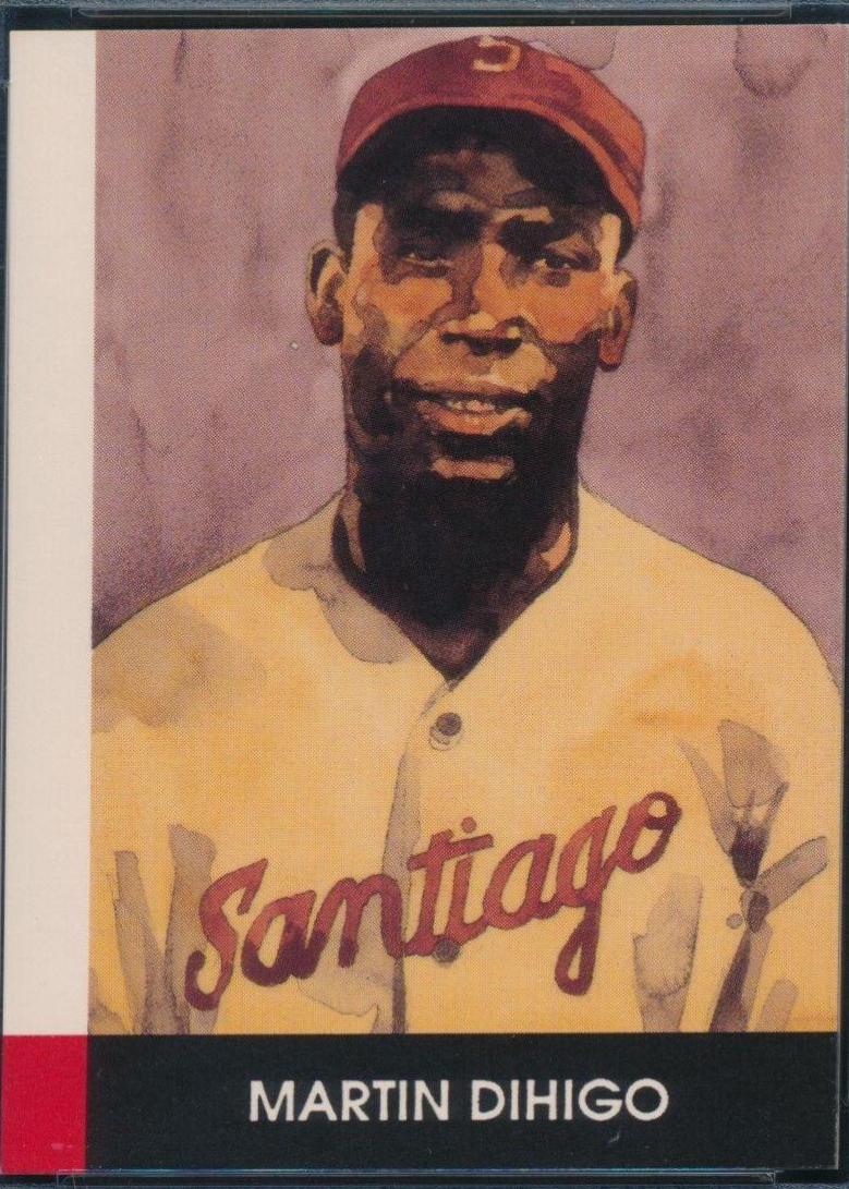 Martin Dihigo #23 Baseball Cards 1990 Eclipse Stars of the Negro Leagues