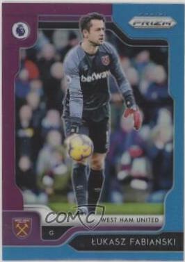 Lukasz Fabianski #1 Soccer Cards 2019 Panini Prizm Premier League