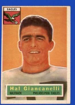 Harold Giancanelli #16 Football Cards 1956 Topps