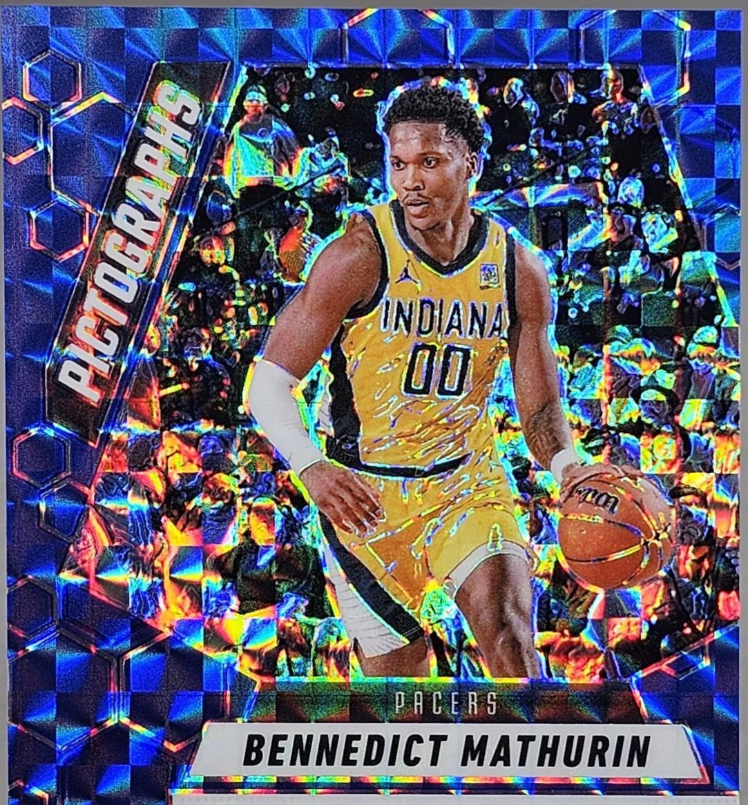 Bennedict Mathurin [Blue] #24 Prices | 2024 Panini Mosaic 