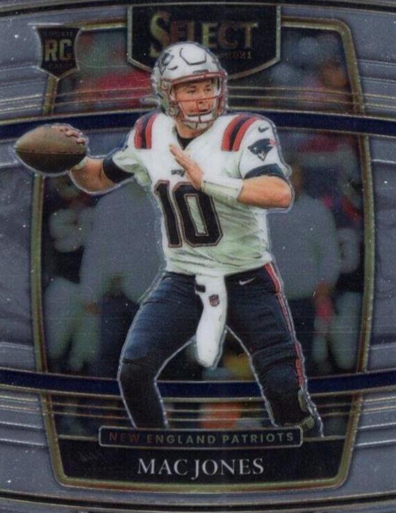 Mac Jones #51 Football Cards 2021 Panini Select