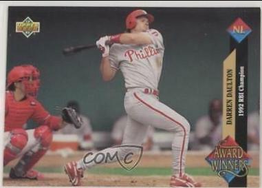 Darren Daulton #498 Baseball Cards 1993 Upper Deck