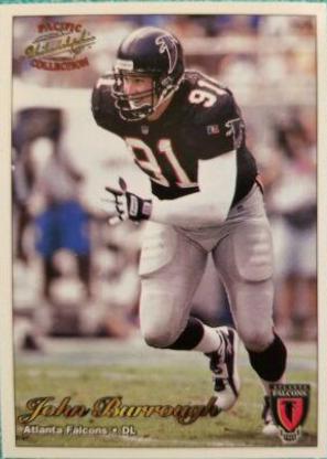 John Burrough #15 Football Cards 1997 Pacific Philadelphia