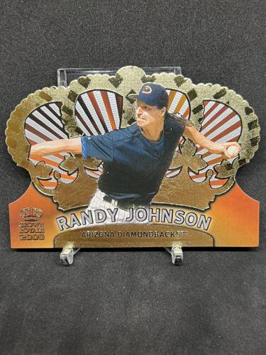 Randy Johnson #8 Baseball Cards 2000 Pacific Crown Royale