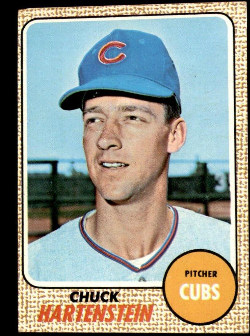 Chuck Hartenstein #13 Baseball Cards 1968 Topps Milton Bradley