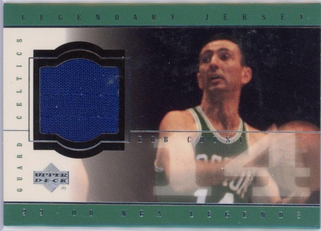Bob Cousy #BC-J Basketball Cards 1999 Upper Deck Legends Legendary Jersey