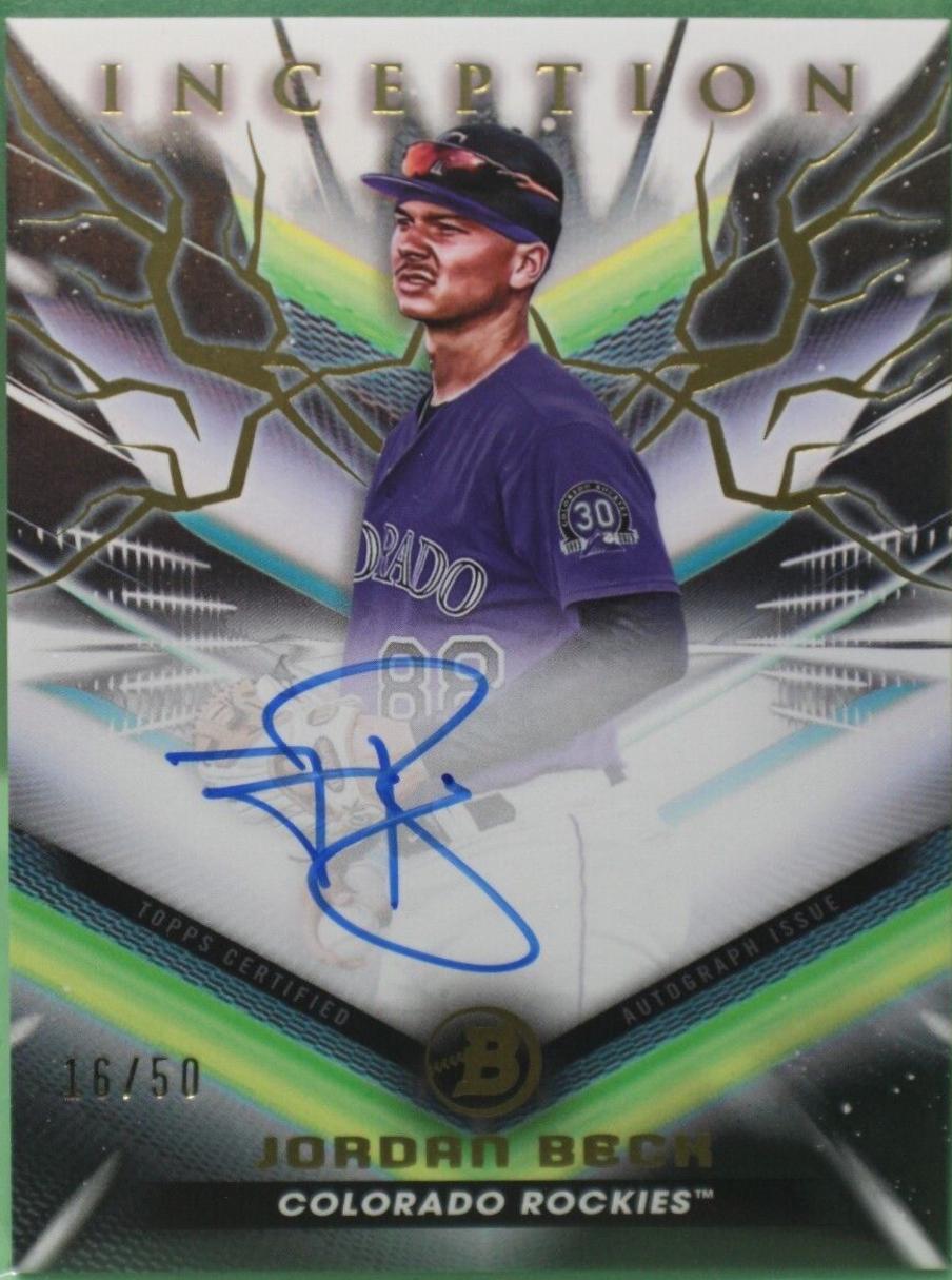 Jordan Beck [Gold Foil Electricity] #BPA-JBK