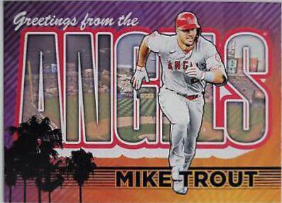 Mike Trout #PC-1 Baseball Cards 2022 Topps Archives Postcards