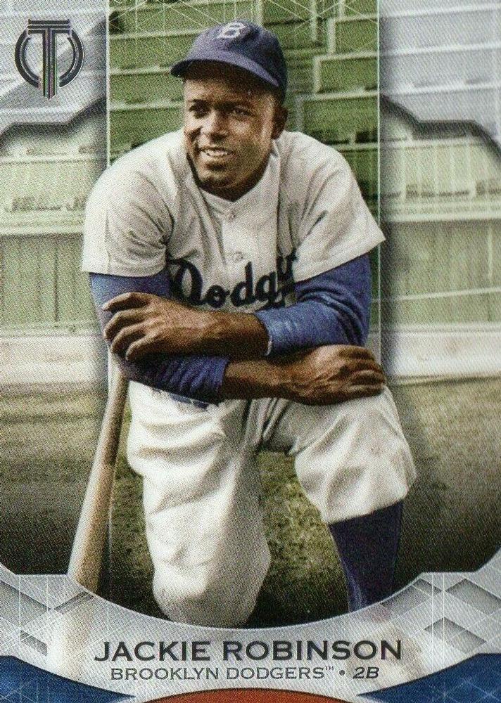 Jackie Robinson #25 Baseball Cards 2019 Topps Tribute