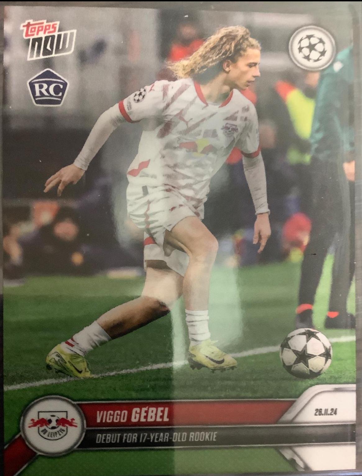 Viggo Gebel #53 Soccer Cards 2024 Topps Now MLS
