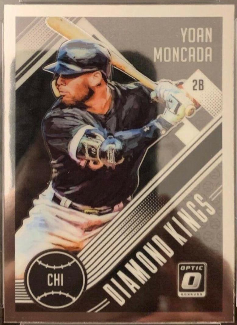 Yoan Moncada #2 Baseball Cards 2018 Panini Donruss Optic