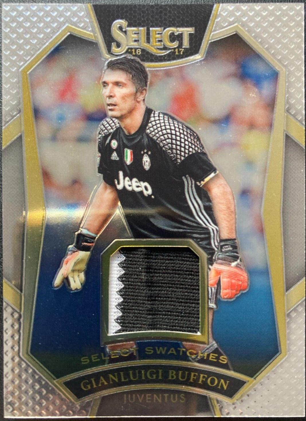 Gianluigi Buffon #SS-BUF Soccer Cards 2016 Panini Select Swatches