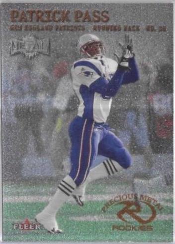 Patrick Pass #229 Football Cards 2000 Metal