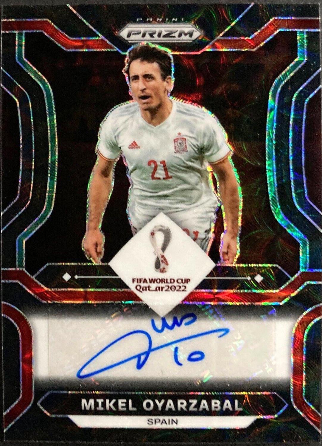 Mikel Oyarzabal [Choice] #S-MOY Prices | 2022 Panini Prizm World