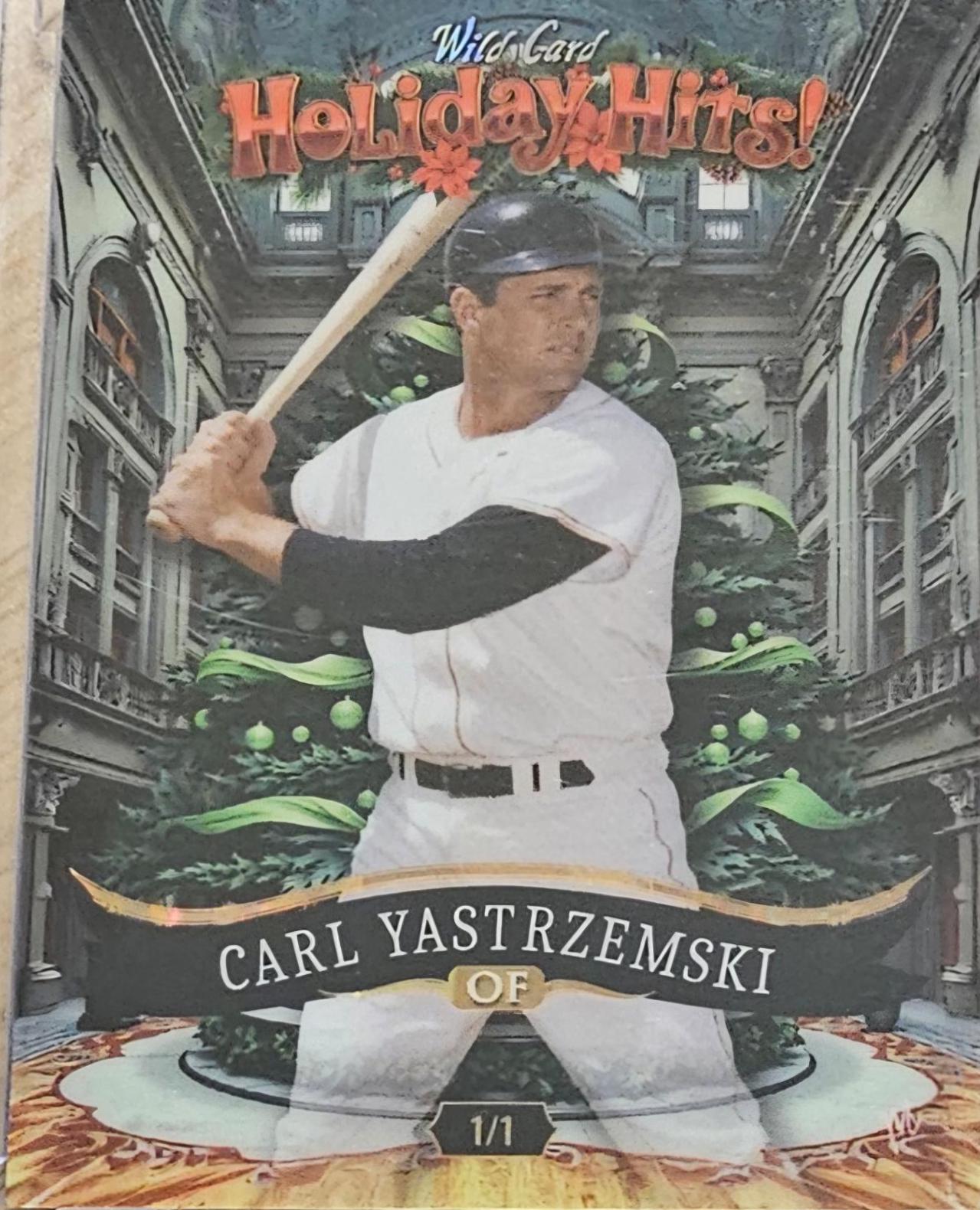 Carl Yastrzemski #HHE3-CY 2025 Wild Card Holiday Hits Baseball