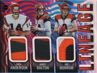 Ken Anderson, Andy Dalton, Joe Burrow